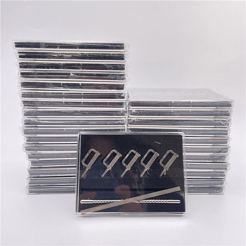 牙科正畸鄰面去釉片切 機用 手用套裝間隙鋸開縫牙齒打磨砂條拋光